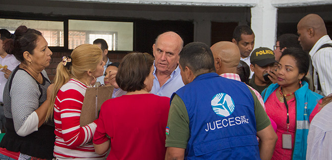Gracias a acci�n de la comunidad el progreso en la comuna 21 va al 77% de avance
