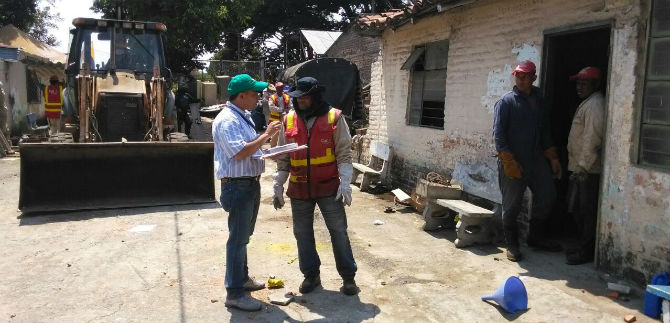 Alcald�a contin�a con reubicaci�n de familias del jarill�n del r�o Cauca