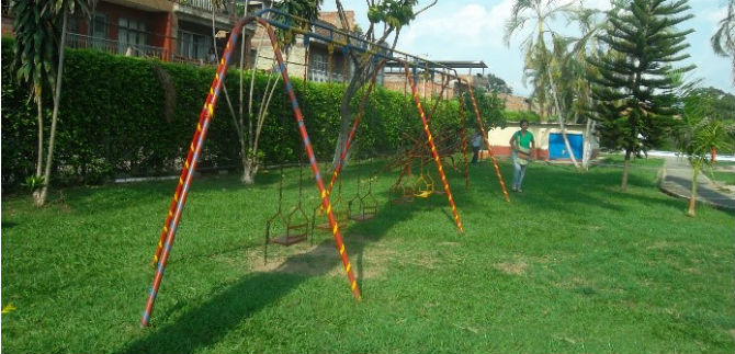 Administraci�n municipal contin�a adecuaci�n de polideportivo en Petecuy I