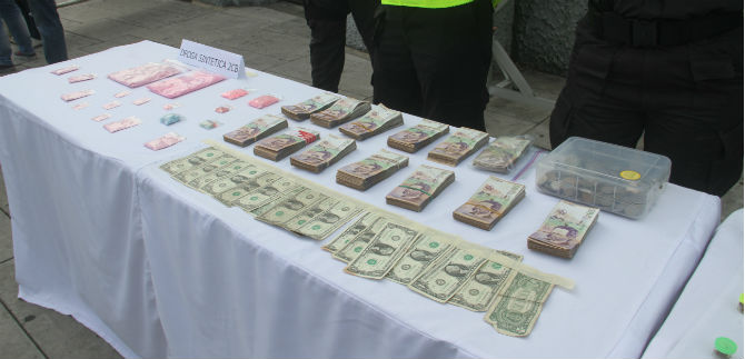 Capturados integrantes de banda Los Sint�ticos, distribuidora de drogas