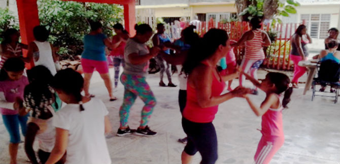 Socializaci�n de proyecto cultural  de la comuna 6