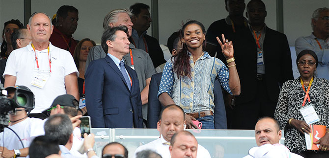 Con orgullo Cali vive el Mundial de Atletismo: Caterine Ibarg�en