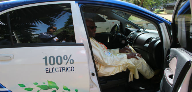 Veh�culos el�ctricos: transporte sostenible durante el Mundial de Atletismo