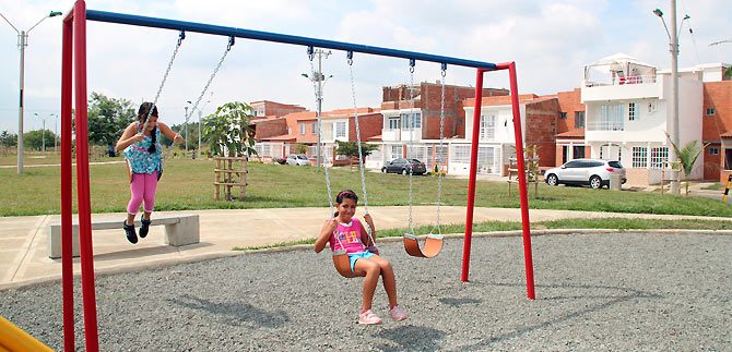 Habitantes de la comuna 16 ya disfrutan de mayor recreaci�n con nuevo parque