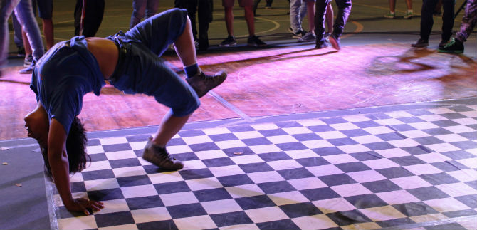 Baile callejero se toma las calles cale�as, con el Street Jam 8