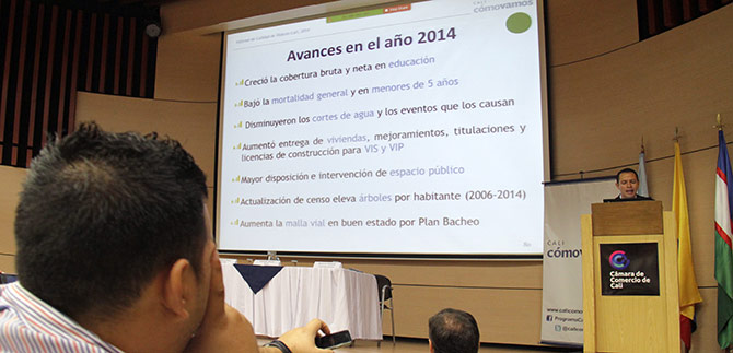 Cali muestra mejor�a en sus indicadores, seg�n informe de Cali C�mo Vamos