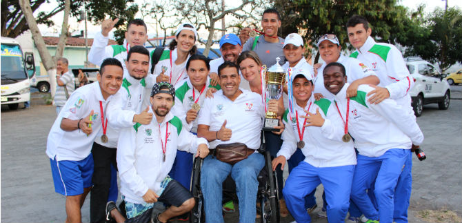 Cali es campe�n de los Juegos Paradepartamentales 2015