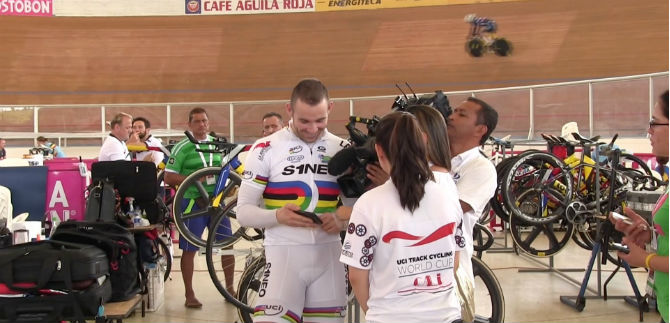 Est�n en Cali todas las delegaciones que participar�n en la Copa Mundo de Pista UCI- Cali 2015