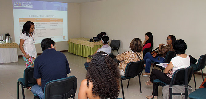Profesores de colegios p�blicos de Cali se capacitan en igualdad de g�nero
