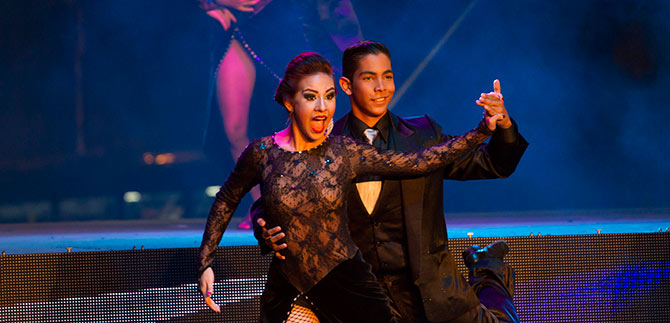 Mejores bailarines de Cali y Bogot�, este mi�rcoles en la Bienal Internacional de Danza
