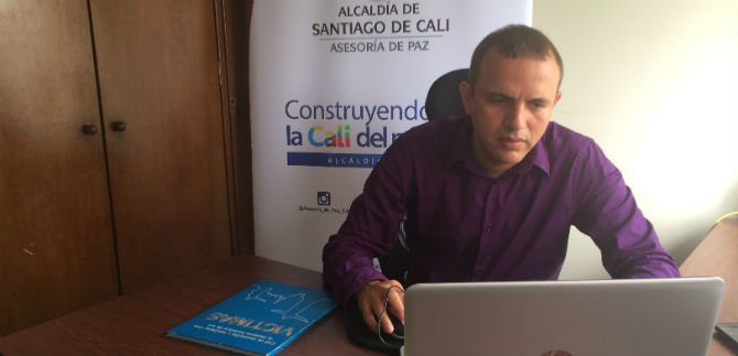 Alex�nder Camacho es el nuevo Asesor de Paz de Cali