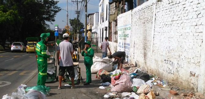 Recuperar espacio p�blico de la calle 1 con 42, meta a realizar en 100en1d�a