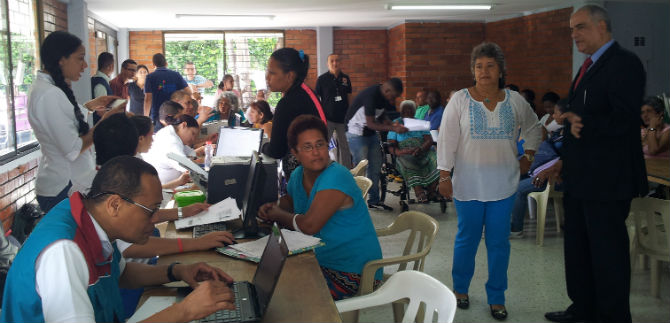 Jornada de actualizaci�n del SISBEN en la zona de ladera y norte de Cali