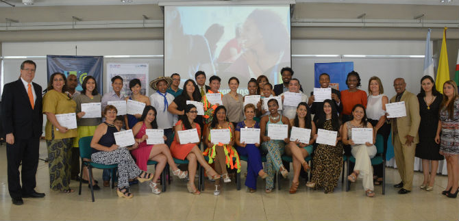 Clausura del programa de fortalecimiento de escuelas de salsa, la salsa pas� al tablero!