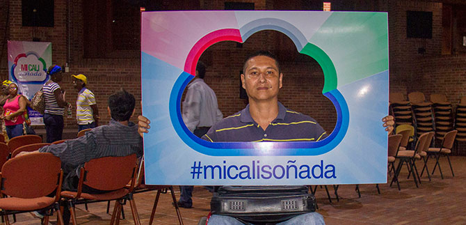 Los l�deres  de las comunas TIO se comprometieron  con  Mi Cali So�ada