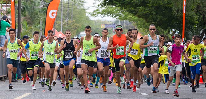 Cuatro mil cale�os corrieron en la 10K Verde en el sur de la ciudad