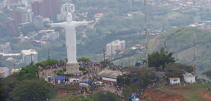 Se redujeron los residuos en los cerros durante los d�as Santos