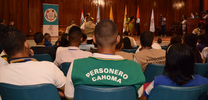 Personeros escolares se posesionaron en un acto simb�lico