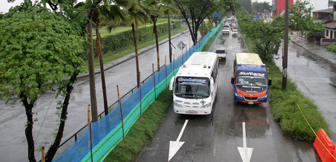 La Carrera 8� empieza a su transformaci�n en Corredor Verde