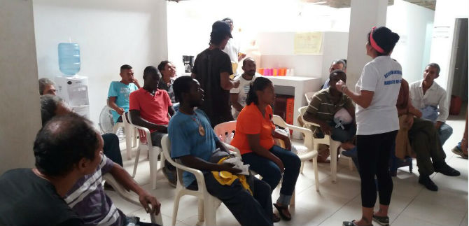 122 habitantes de la calle recibieron atenci�n en jornada de autocuidado