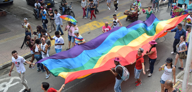 Cali camin� por los derechos y la igualdad