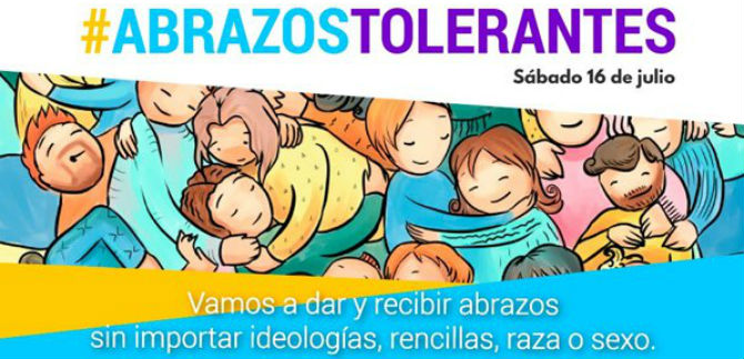 En Cali habr� Abrazos Tolerantes este s�bado