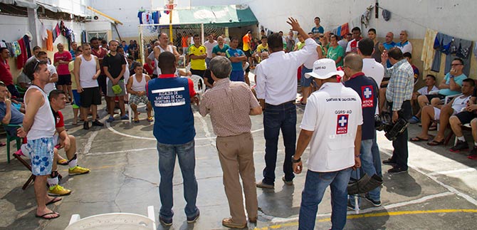 Heridos por mot�n en c�rcel de Cali fueron oportunamente atendidos