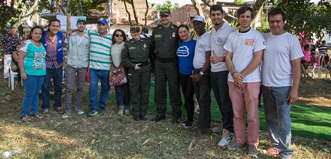 Con Acciones Colectivas y Cultura Ciudadana, se busca recuperar espacios p�blicos en los barrios