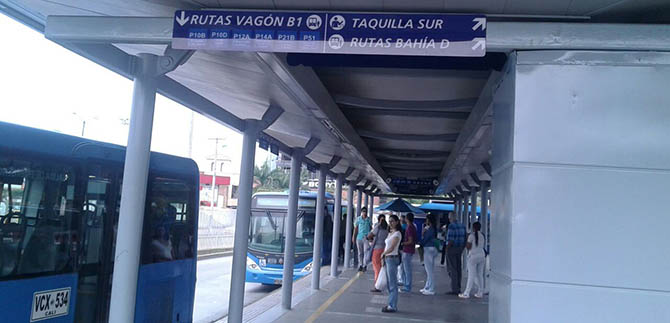 Estaci�n Universidades tiene nueva taquilla en el costado sur