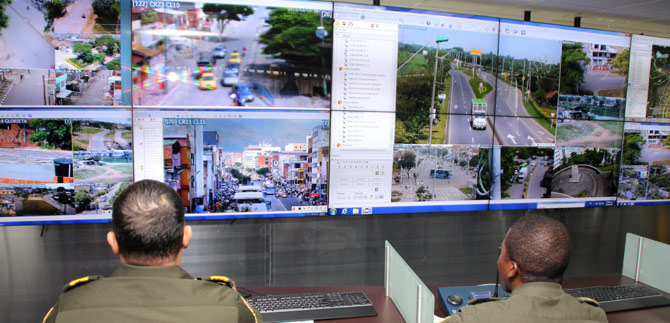 Aumenta monitoreo en las 1.300 c�maras de video vigilancia de la ciudad