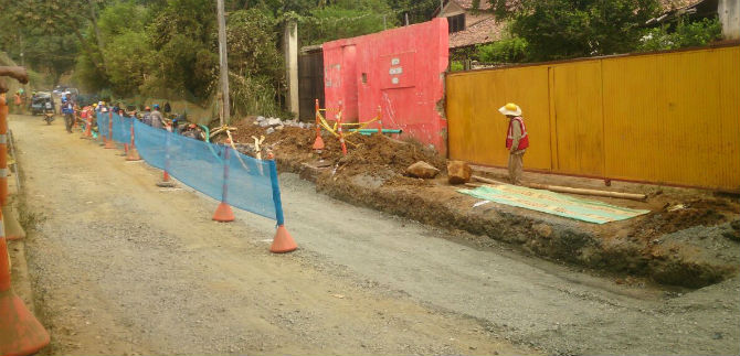 V�a de acceso a la Sirena tiene un 47% de avance