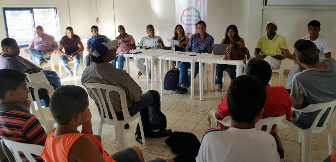 Fortalecimiento de los centros de iniciaci�n y formaci�n De por vida, en corregimiento de Pichind�