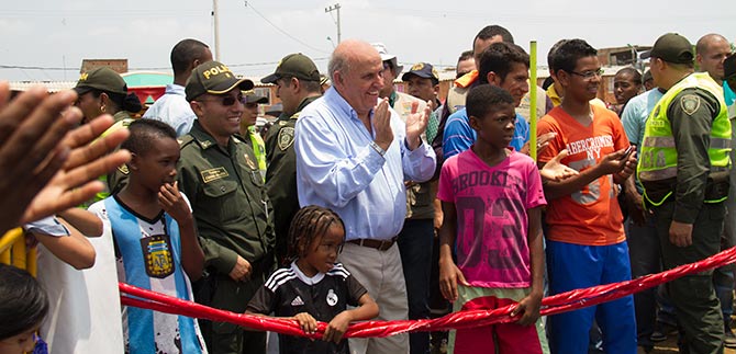 Firman convenio de acompa�amiento social en la comunidad de Llano Verde