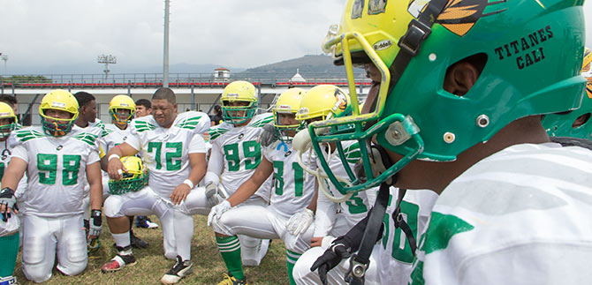Con el apoyo de la Alcald�a se juega en Cali el Torneo Nacional de Football Americano