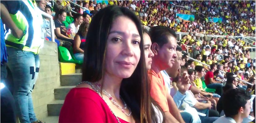 Lyda Tovar: t�a, hincha y apasionada del f�tsal