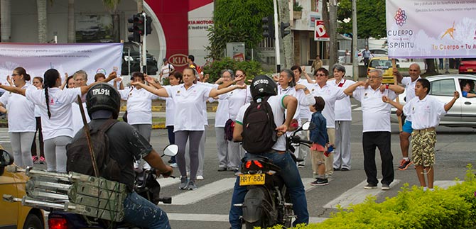 Cuerpo y Esp�ritu, un programa de actividad f�sica que supera todos los l�mites de asistencia en Cali