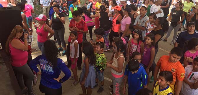 Ciclovidas comunitarias celebraron 20 a�os de actividades