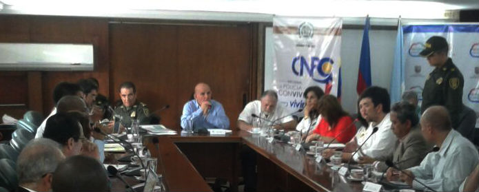 Nuevo C�digo Nacional de Polic�a es socializado a gabinete de la Alcald�a