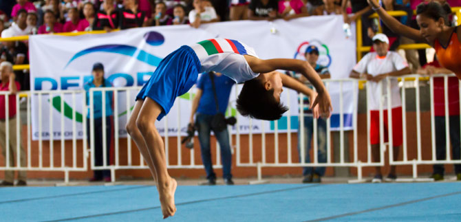 La fiesta del deporte se traslad� a la comuna 5