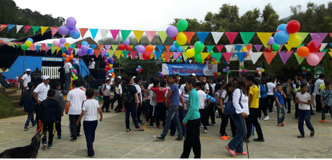 Deporte Escolar y V�rtigo llegaron a La Leonera