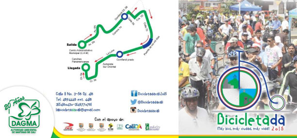 �nete a la Gran Bicicletada 2015