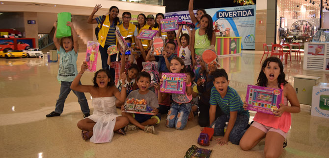 Experiencia inolvidable vivieron los ni�os de El Calvario