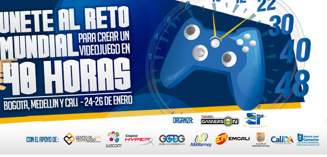 Alcald�a y Emcali apoyan el Global Game Jam, encuentro para crear videojuegos