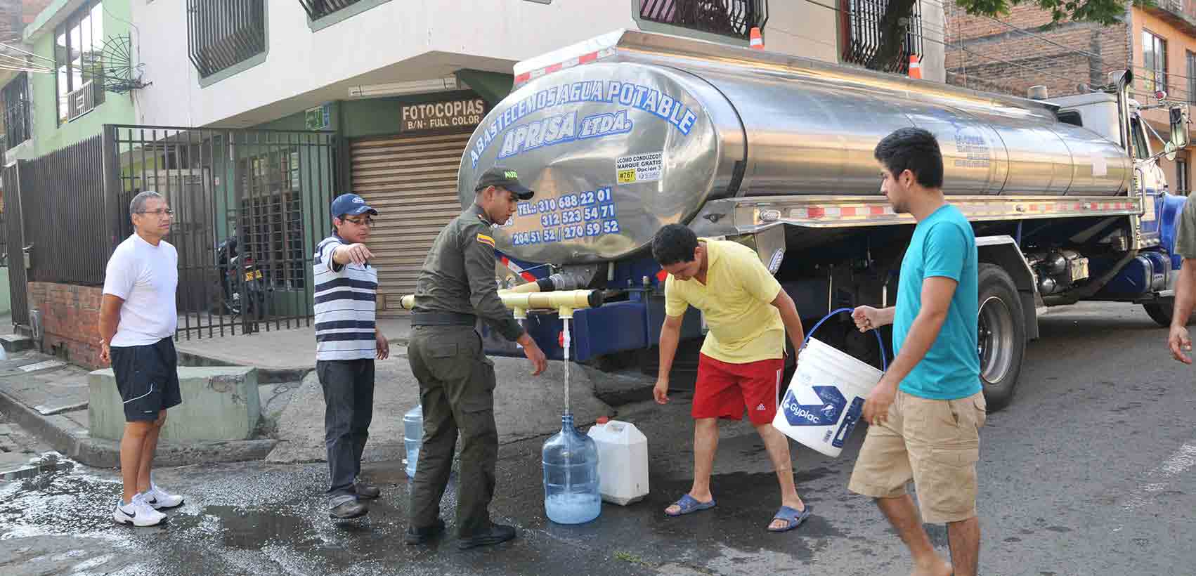 Solo 8 % de Cali tiene corte de agua; suspensi�n es en 4 comunas de las 22