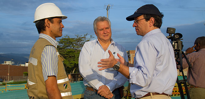 Gerente de Emcali destaca civismo mostrado ante suspensi�n de suministro de agua