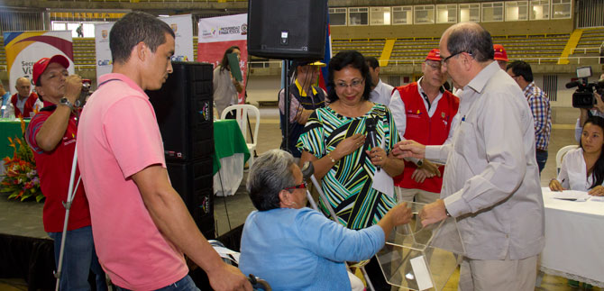 Con sorteo, 469 familias de zonas vulnerables ya saben d�nde vivir�n en Llano Verde