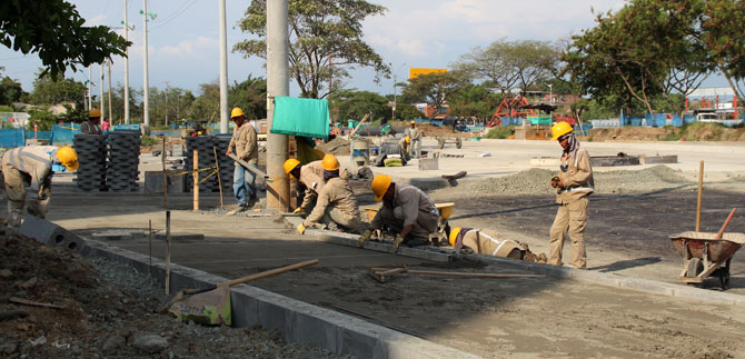 Inician construcci�n de la Estaci�n Julio Rinc�n