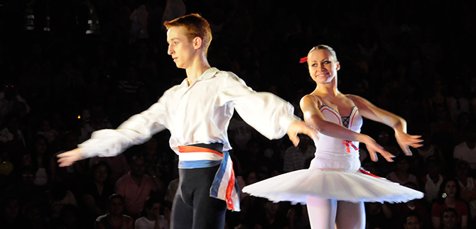Cali danzar� en el Festival Internacional de Ballet, del 1 al  8 de junio