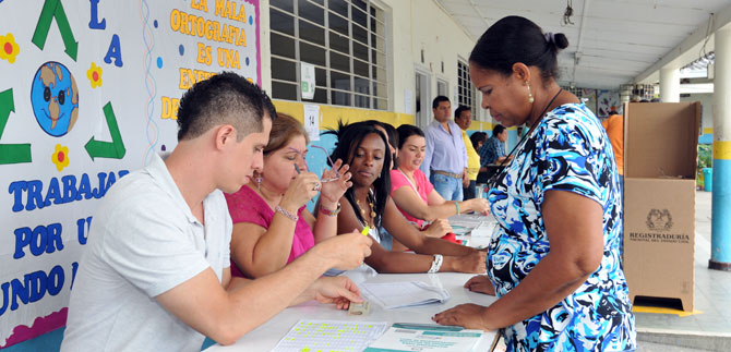 Autoridades informan que la jornada  electoral en Cali transcurre en completa calma