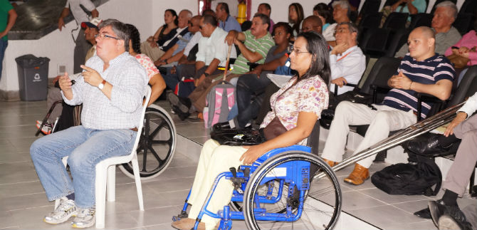 Convocan a organizaciones de discapacidad para recibir capacitaci�n en gesti�n social